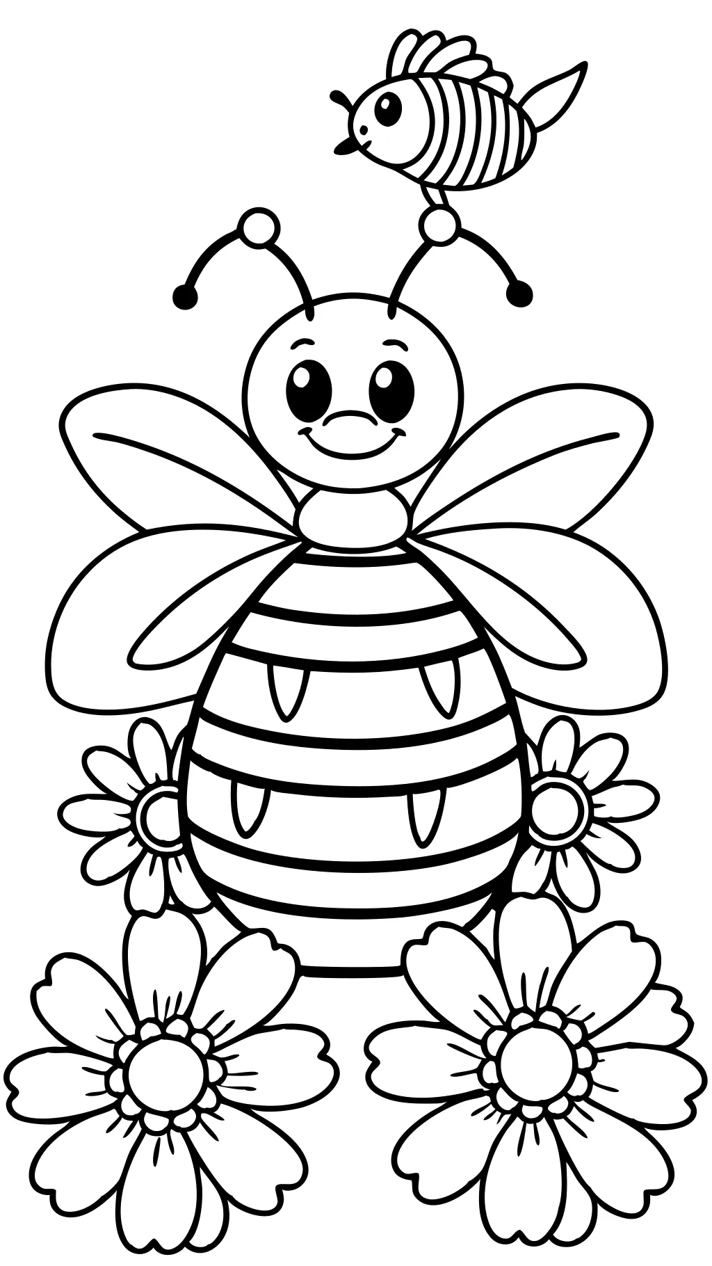 coloriages d’abeilles